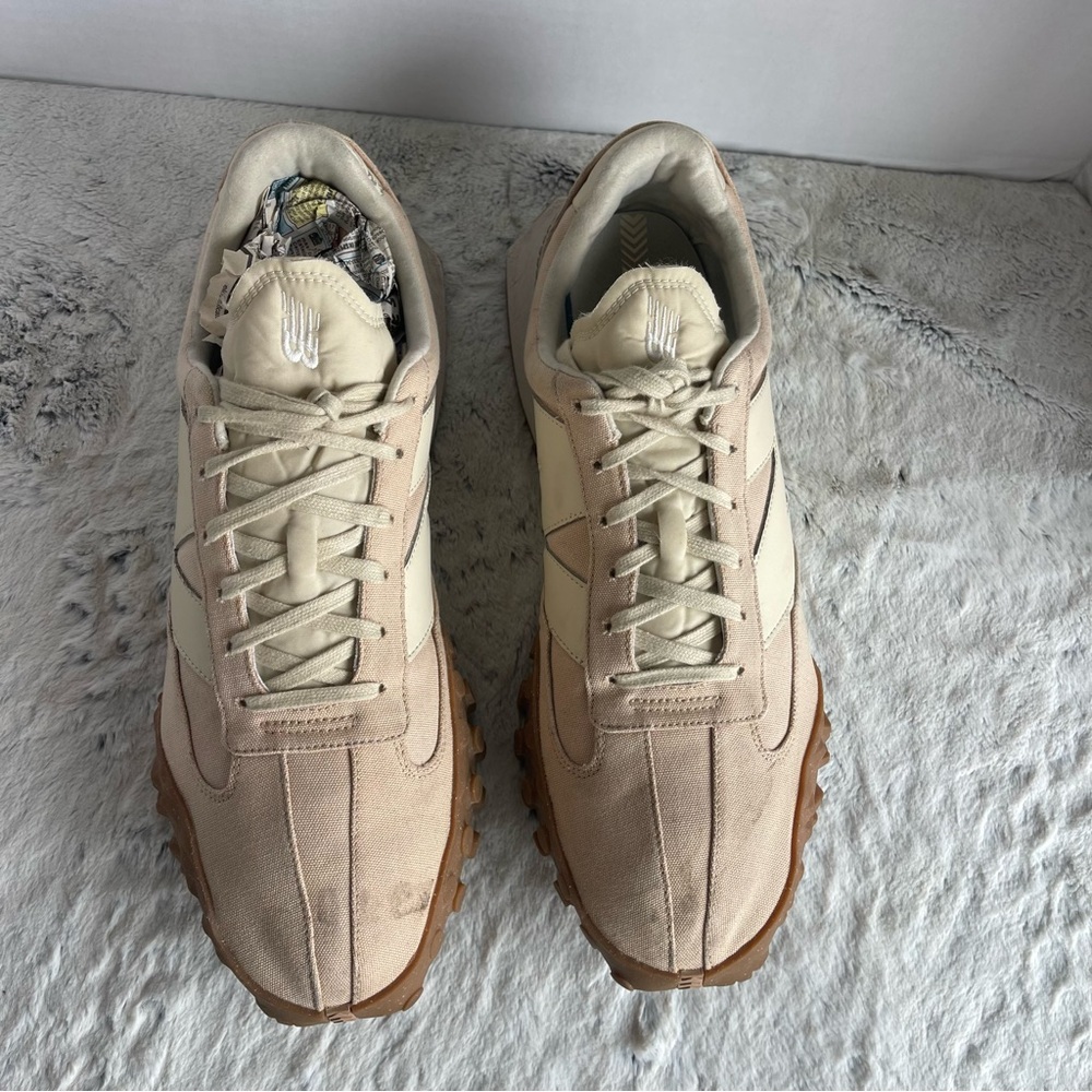 NEW BALANCE XC-72 Sneakers In Beige An Tan Colors Men Size 17 - Picture 4 of 13